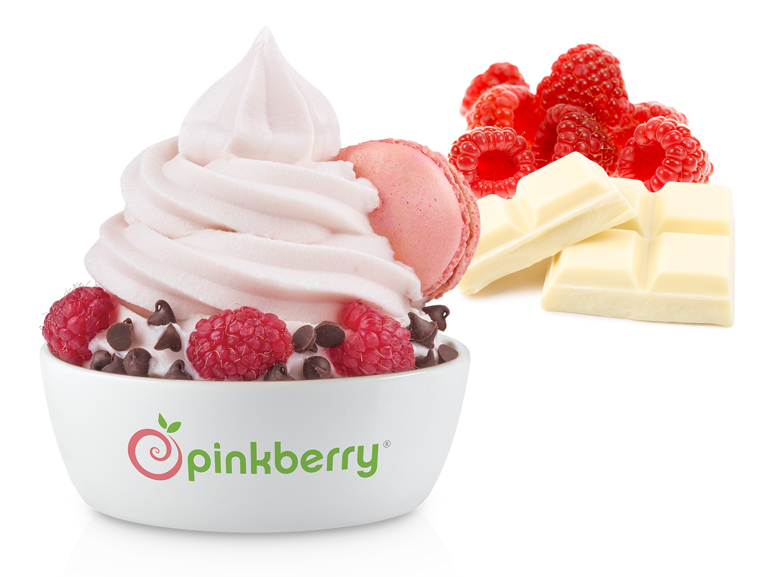 NonTart Raspberry White Chocolate Pinkberry flavors